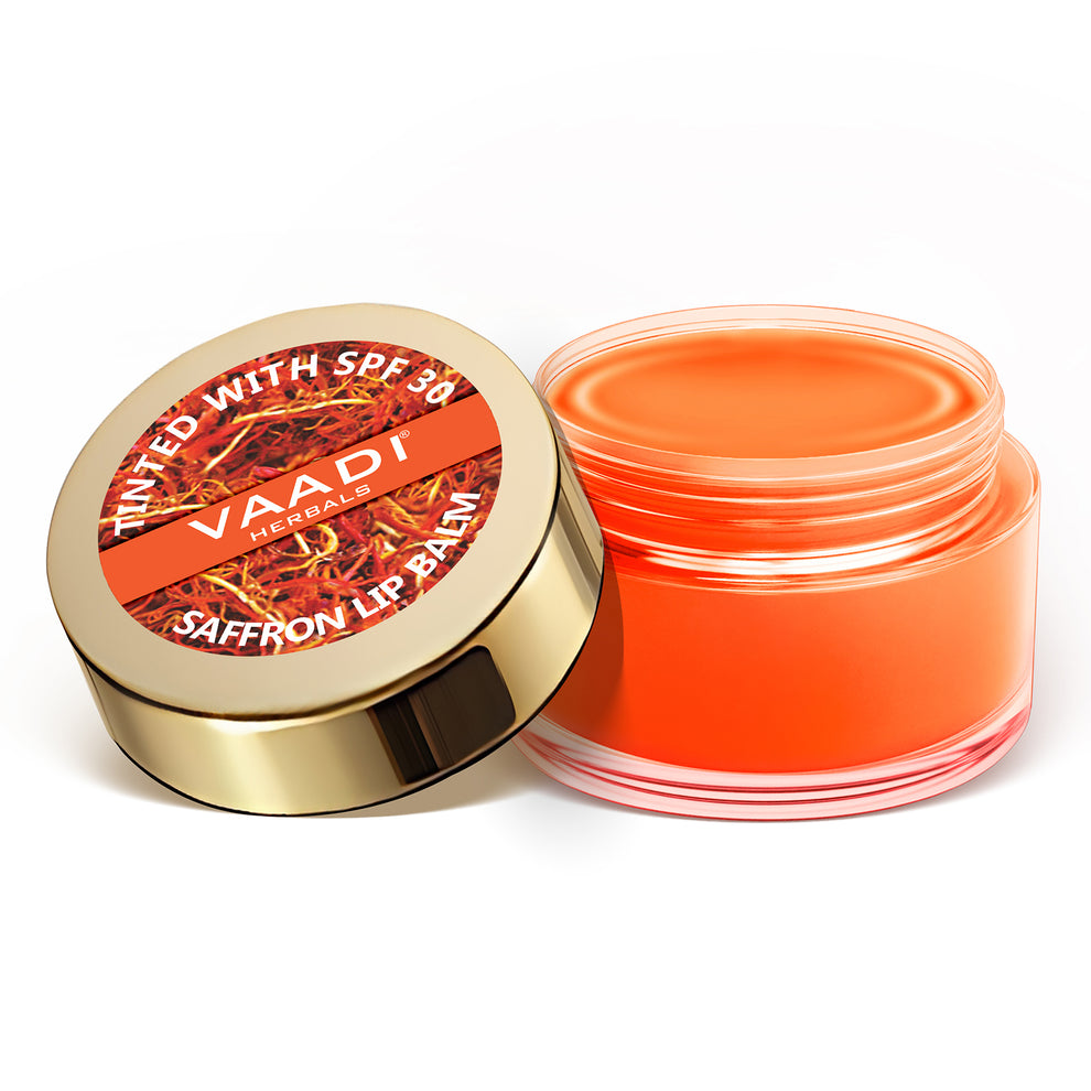 Vaadi Saffron Lip Balm